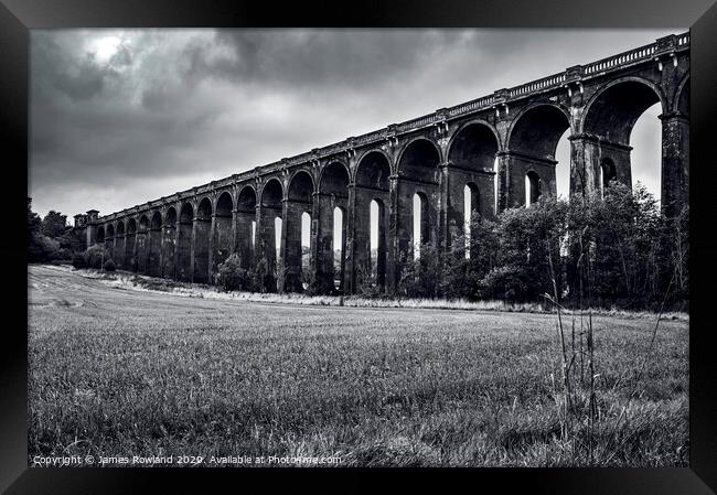 Balcombe Viaduct Landscape Framed Print by James Rowland