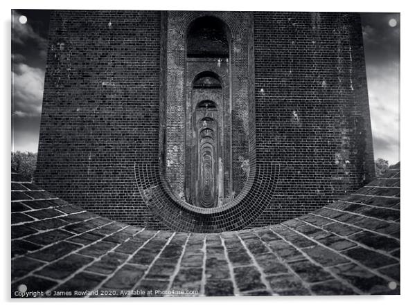 Balcombe Viaduct Acrylic by James Rowland