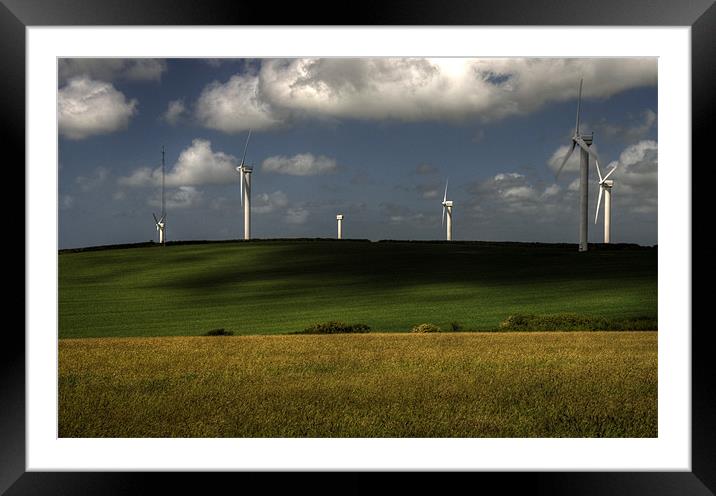 Green Power Framed Mounted Print by Rob Hawkins