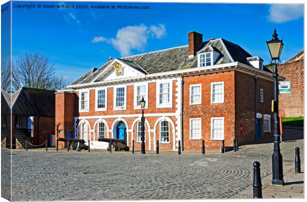 custom house exeter Canvas Print by Kevin Britland