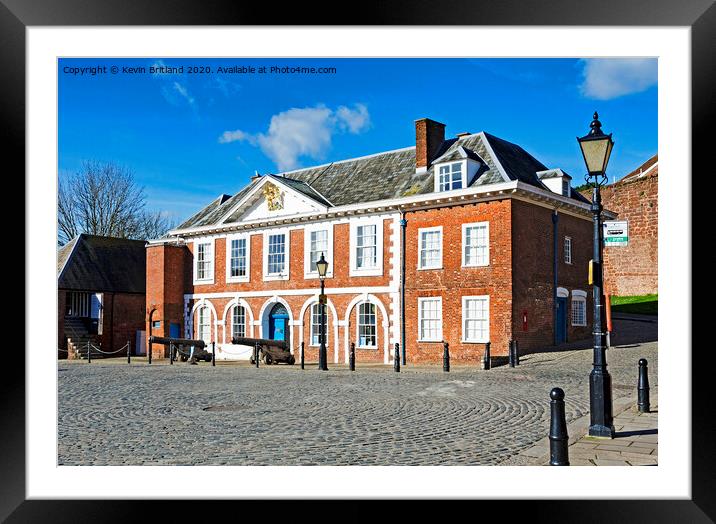 custom house exeter Framed Mounted Print by Kevin Britland