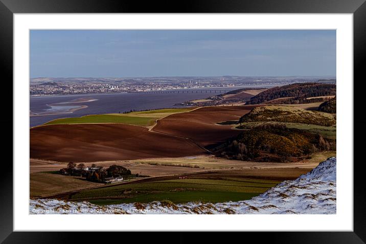 From Fife to Dundee Framed Mounted Print by Ken Hunter