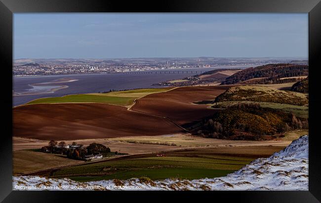 From Fife to Dundee Framed Print by Ken Hunter