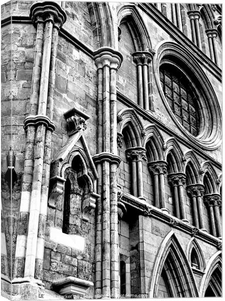 Lincoln Cathedral  Canvas Print by David Harker