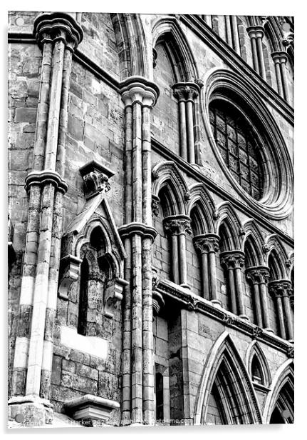 Lincoln Cathedral  Acrylic by David Harker