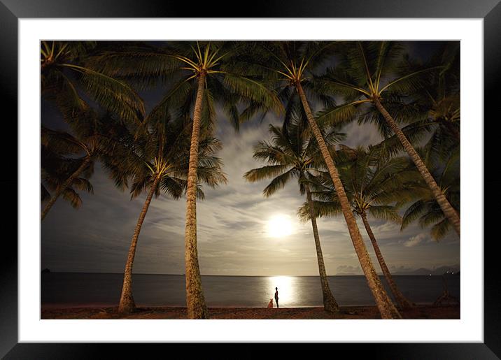 Palm Cove, Australia Framed Mounted Print by David McLean