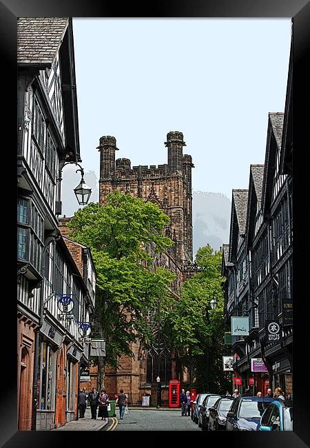 Chester Cathedral Framed Print by David Pringle