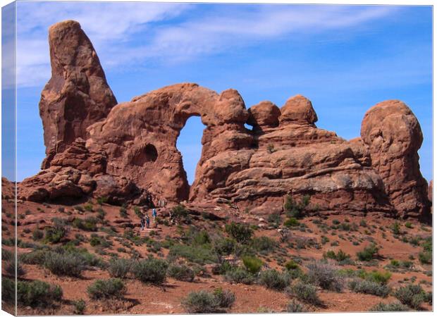 Arches National Park Canvas Print by Wendy Williams CPAGB