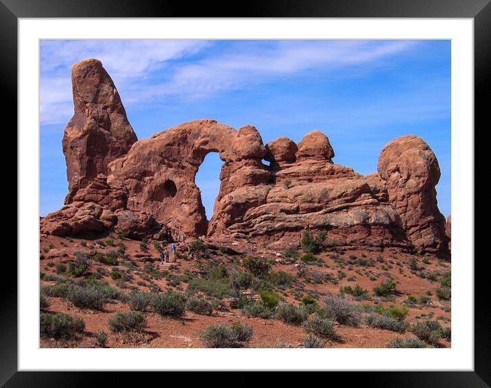 Arches National Park Framed Mounted Print by Wendy Williams CPAGB