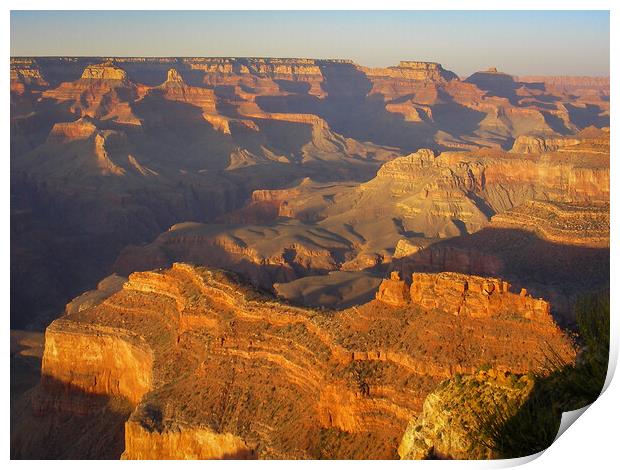Hopi Point, Grand Canyon Print by Wendy Williams CPAGB