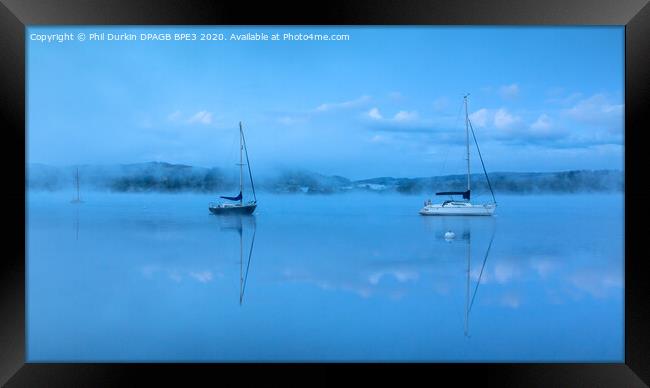 Ambleside On Lake Windermere  Framed Print by Phil Durkin DPAGB BPE4