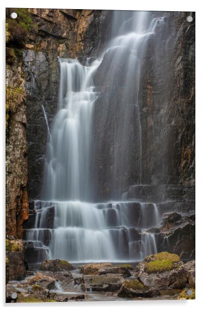 Wailing Widow Waterfall Acrylic by Ben Hirst