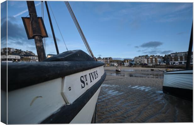St Ives Harbour, Cornwall Canvas Print by Dan Ward