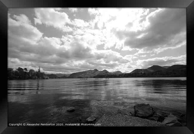 Sky cloud Framed Print by Alexander Pemberton