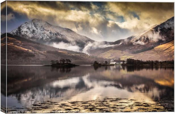 Loch Leven, Ballachulish  Canvas Print by Heidi Stewart