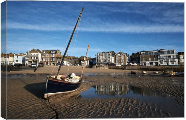 St Ives Harbour, Cornwall Canvas Print by Dan Ward