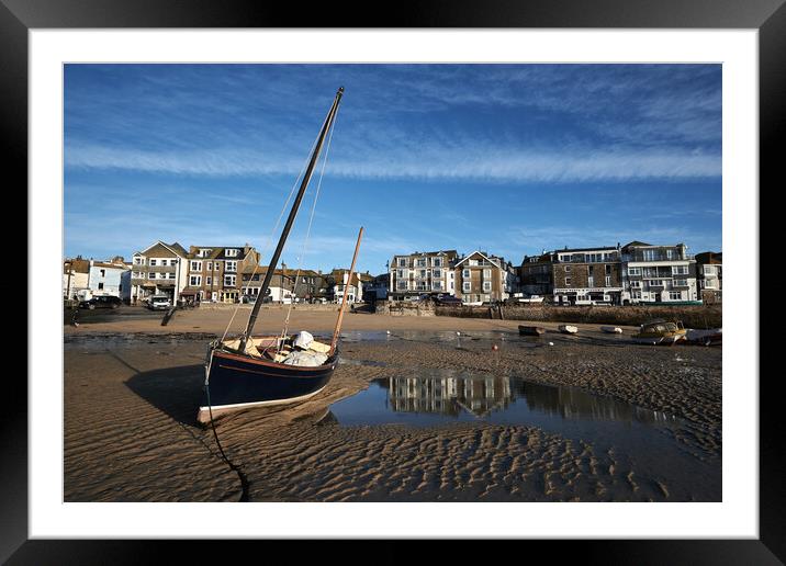 St Ives Harbour, Cornwall Framed Mounted Print by Dan Ward