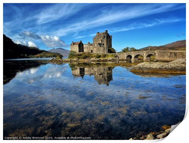 Eilean Donan Castle Print by Ashley Bremner