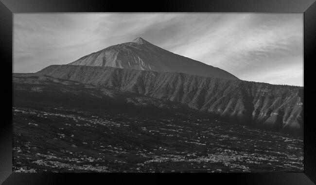 Mount Teide Tenerife Framed Print by Kevin Snelling
