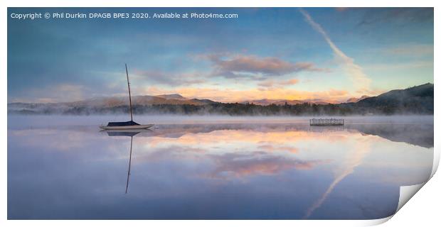 Ambleside Misty Sunrise Print by Phil Durkin DPAGB BPE4