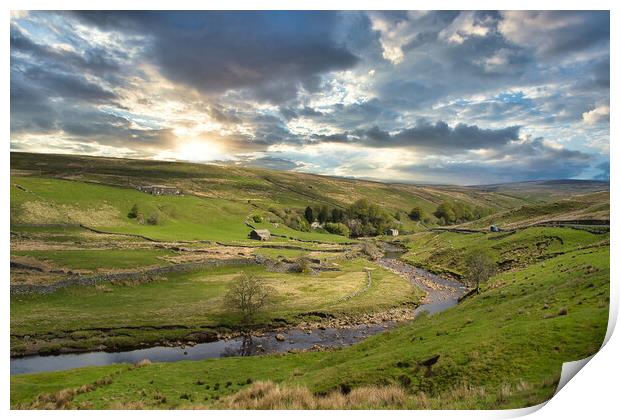 The Stunning Yorkshire Dales Print by Tracey Turner