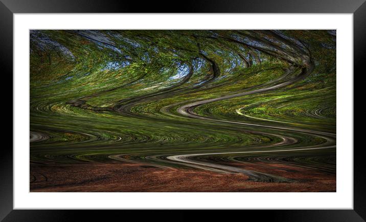 Nature's palette Framed Mounted Print by Jon Fixter