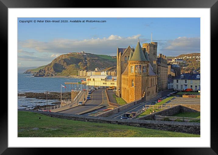 Aberystwyth Old College Framed Mounted Print by Peter Ekin-Wood