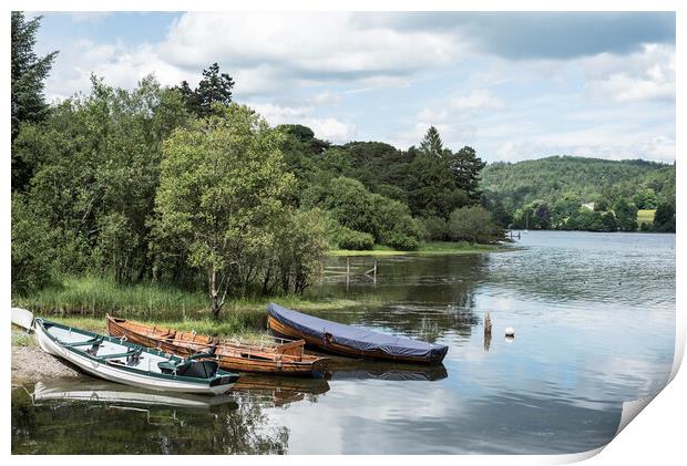 Still Waters Print by Tony Brooks