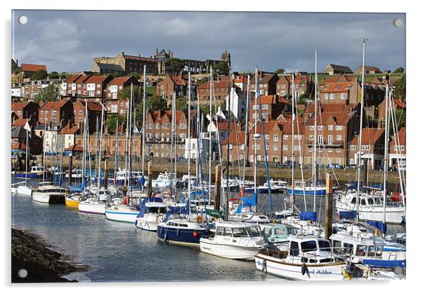 Whitby Marina Acrylic by graham young