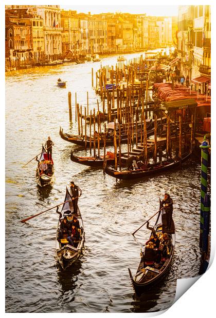 High Noon On The Grand Canal  Print by Chris Lord