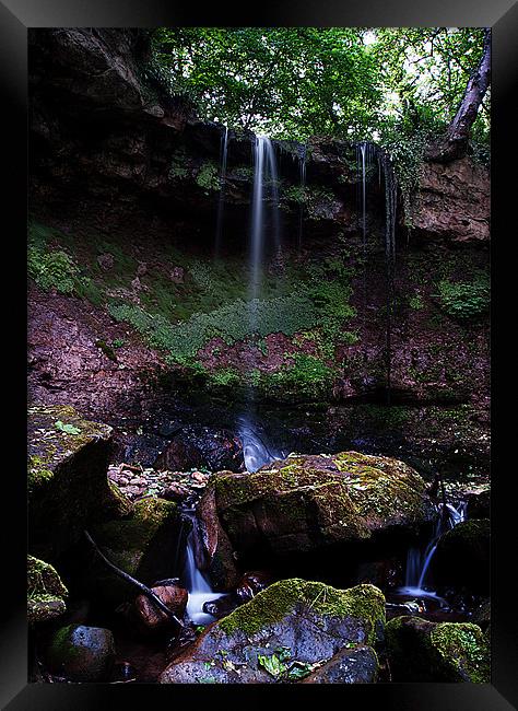 Waterfall Thorntonloch Framed Print by Keith Thorburn EFIAP/b