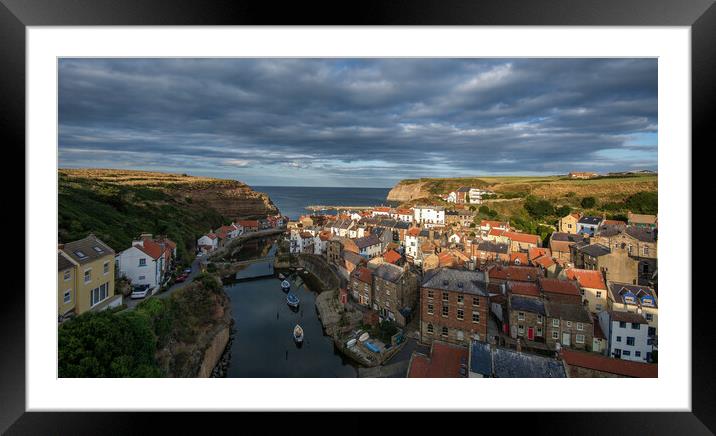 Staithes, North Yorkshire Framed Mounted Print by Dan Ward