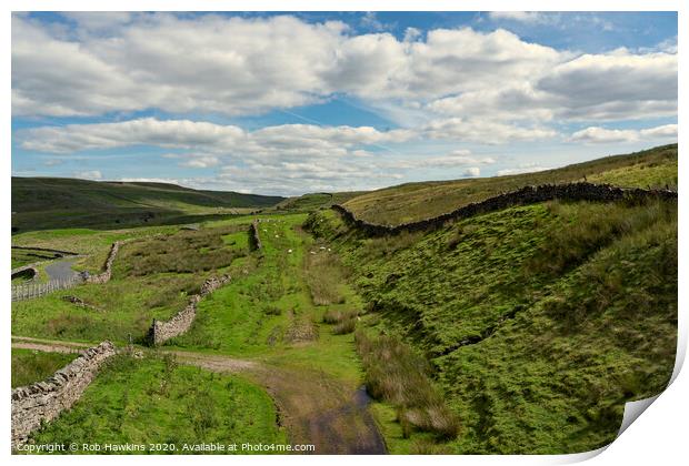 Stainmore Trackbed  Print by Rob Hawkins