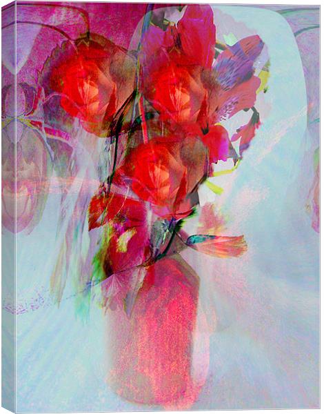 roses are red Canvas Print by joseph finlow canvas and prints