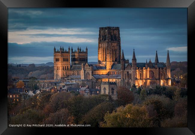 Durham Cathedral Framed Print by Ray Pritchard