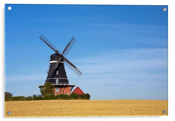 Krageholm Windmill Acrylic by Arterra 