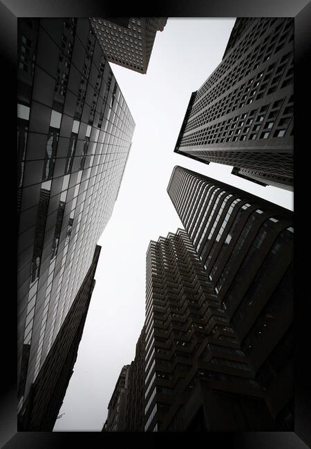 Street Level, Manhattan Framed Print by Philip Hawkins
