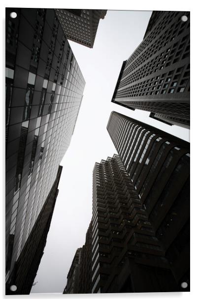 Street Level, Manhattan Acrylic by Philip Hawkins