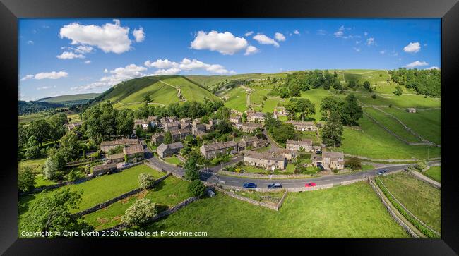 Starbotton in the Yorkshire Dales. Framed Print by Chris North