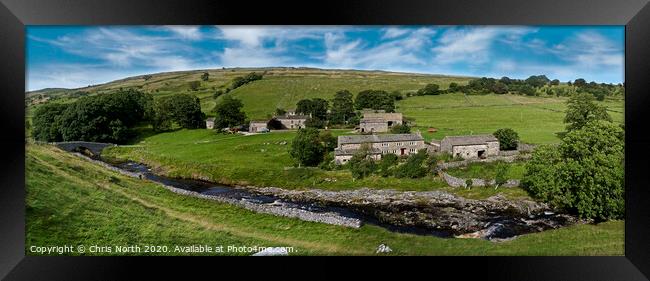 Yockenthwaite in the Yorkshire Dales Framed Print by Chris North