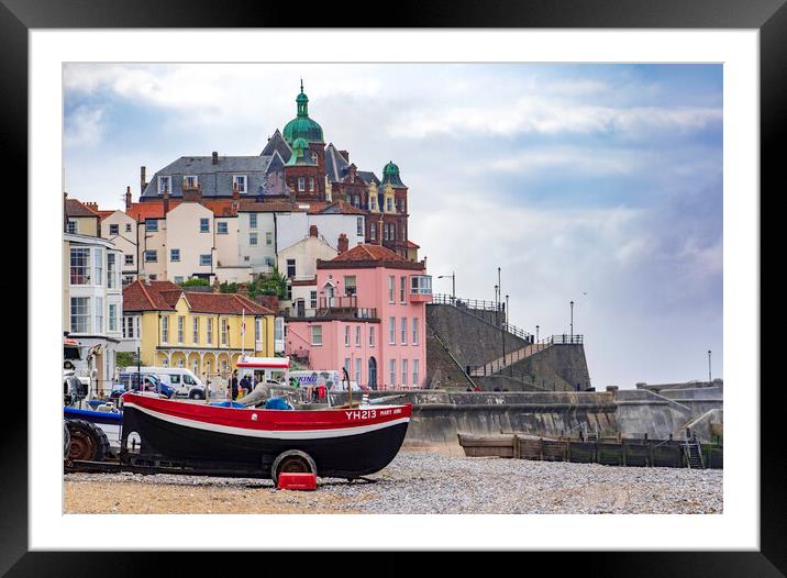 Cromer, 26th May 2016 Framed Mounted Print by Andrew Sharpe