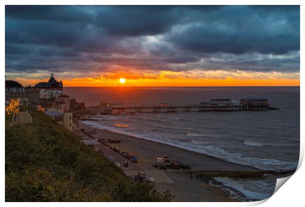 Cromer 23rd May 2016 Print by Andrew Sharpe