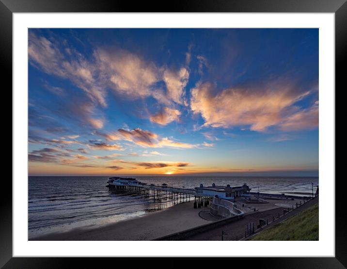 Cromer dawn, 24th May 2016 Framed Mounted Print by Andrew Sharpe