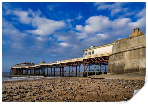 Cromer Pier, Norfolk Print by Andrew Sharpe