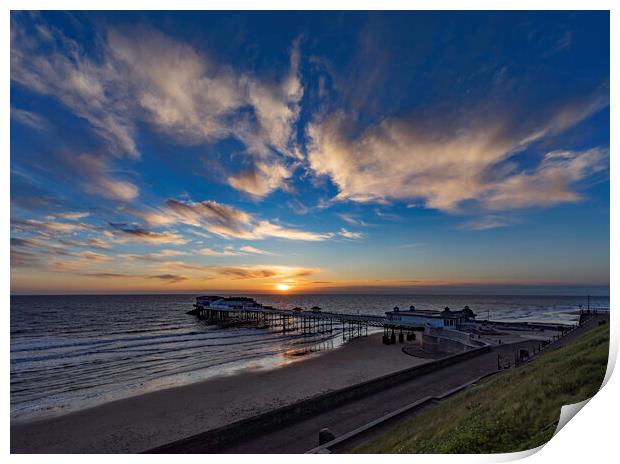 Cromer dawn, 24th May 2016 Print by Andrew Sharpe