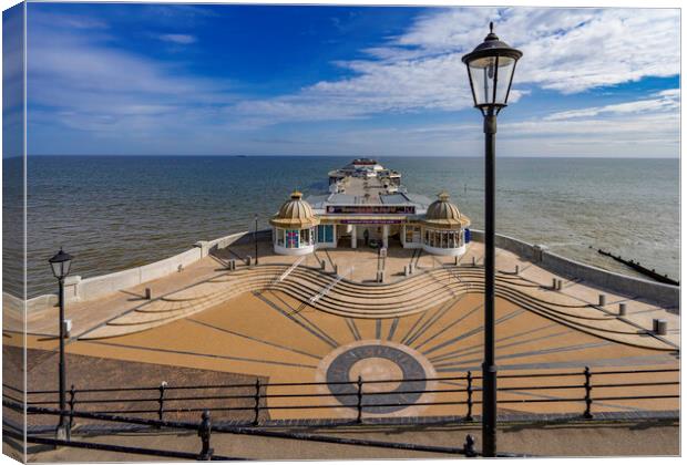 Cromer Pier, Norfolk Canvas Print by Andrew Sharpe