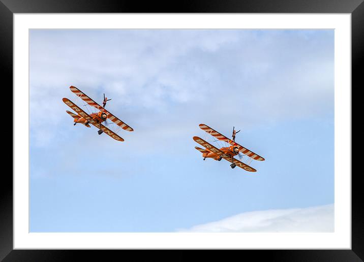 Wingwalkers Framed Mounted Print by David French