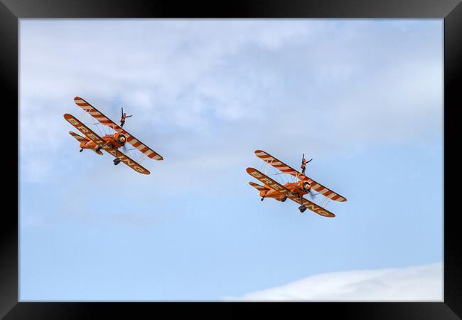 Wingwalkers Framed Print by David French