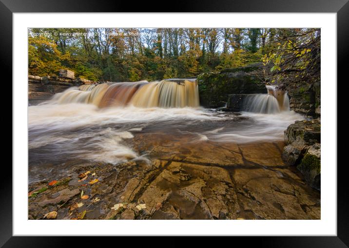 Richmond Falls Framed Mounted Print by Kevin Winter