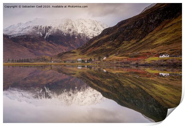 Scotland Loch Reflections, Print by Sebastien Coell
